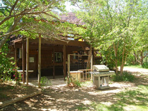 Watermelon House back view